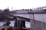 Ponts d'Aigues-Vertes (A1a, GE, 1988) - Essai de charge du pont aval et essai dynamique