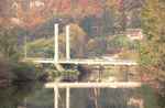 Pont hauban sur le Doubs - RC 249, St-Ursanne, JU, 1994