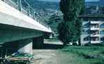 Pont sur le Thne et l'A9 (Granges, VS, 1981) - 